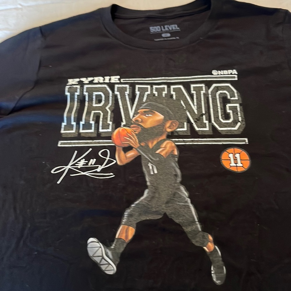 Brand new Kyrie, Irving, Brooklyn, Nets, boys, T-shirt, XL